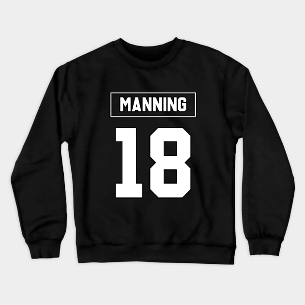 the legendary number 18 of indianapolis Crewneck Sweatshirt by Cabello's